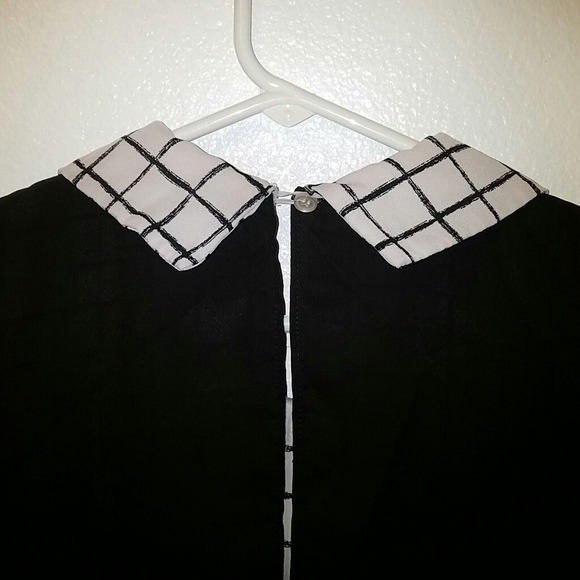 Layered Plaid Tunic Size M - Picture 5 of 5